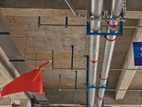 南郑管廊支架的安装方法